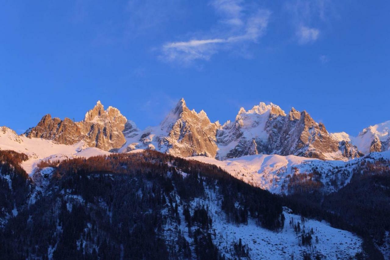Appartamento Grand Appt Vue Mont Blanc Chamonix Esterno foto