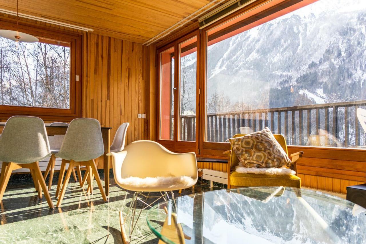 Appartamento Grand Appt Vue Mont Blanc Chamonix Esterno foto