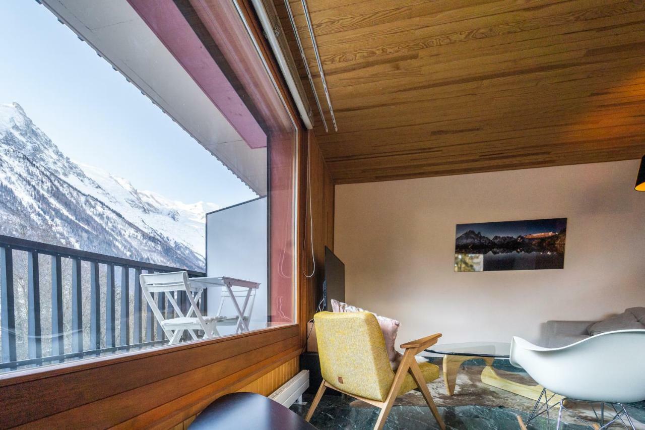 Appartamento Grand Appt Vue Mont Blanc Chamonix Esterno foto